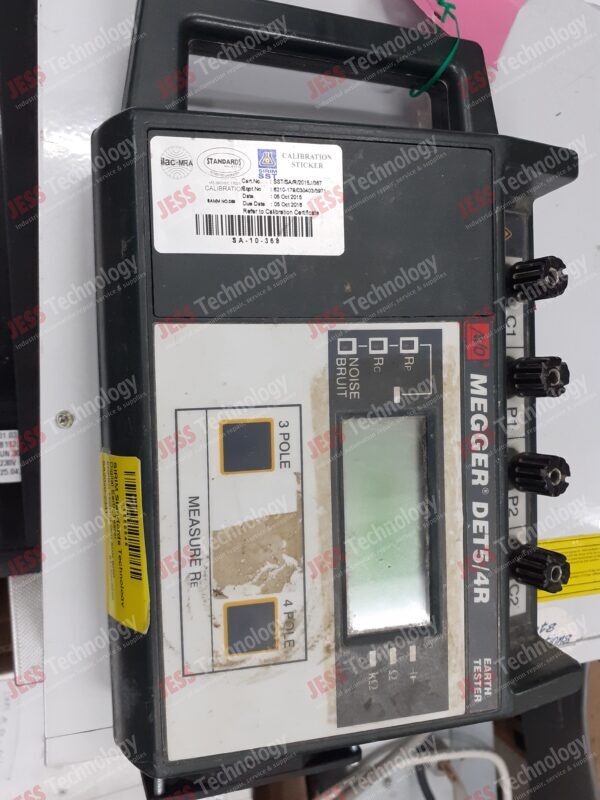 Image #4 of Repair MEGGER DET5/4R Digital earth tester 0168549 in Malaysia, Singapore, Thailand, Indonesia