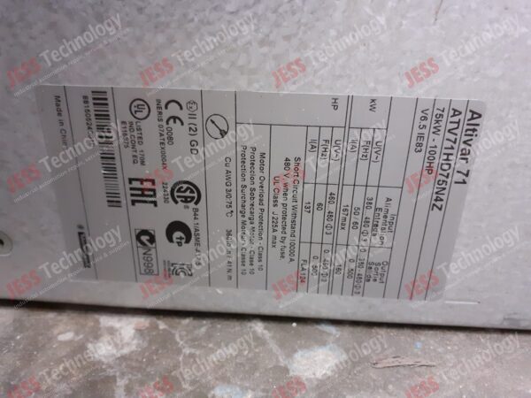 Image #3 of Repair SCHNEIDER ATV71HD75N4Z Inverter 881505240010 in Malaysia, Singapore, Thailand, Indonesia