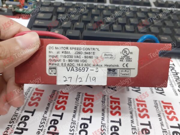Image #3 of Repair KB ELECTRONICS KBMM-225D Dc motor speed control - in Malaysia, Singapore, Thailand, Indonesia