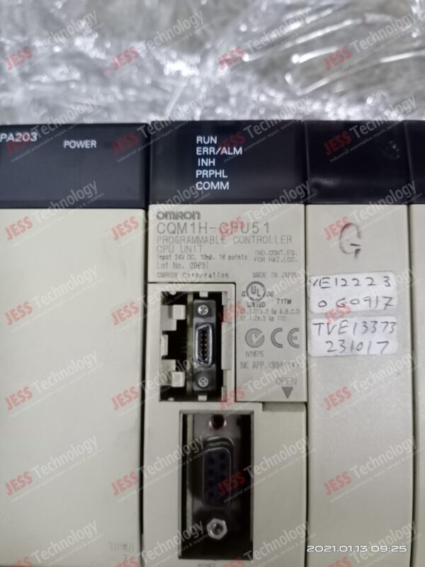 Image #3 of Repair OMRON CQM1 DA021 PROGRAMMABLE CONTROLLER CPU UNIT - in Malaysia, Singapore, Thailand, Indonesia