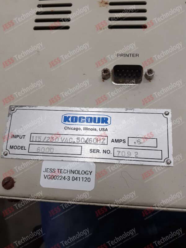 Image #1 of Repair KOCOUR 6000 COULOMETRIC TESTER 7092 in Malaysia, Singapore, Thailand, Indonesia