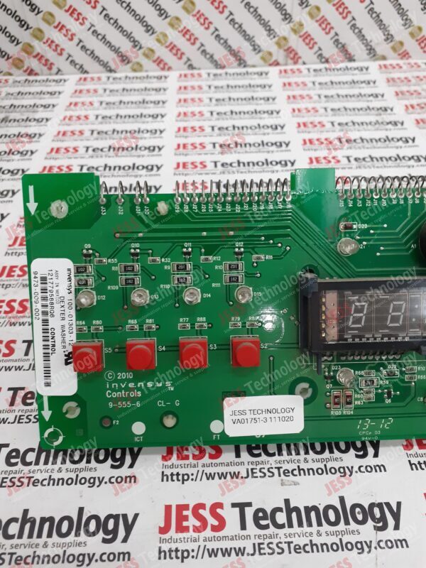 Image #2 of Repair INVENSYS 100-01303-12 INVENSYS Dexter Washer Control Board 9473009002 in Malaysia, Singapore, Thailand, Indonesia