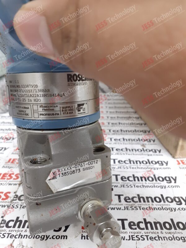 Image #1 of Repair ROSEMOUNT 3051CD1A22A1BM5B4L4Q4 Oxymeter 03387950 in Malaysia, Singapore, Thailand, Indonesia