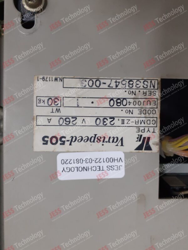 Image #2 of Repair YASKAWA CDMR-Z II YASKAWA VARISPEED 505 INVERTER NS38547-003 in Malaysia, Singapore, Thailand, Indonesia