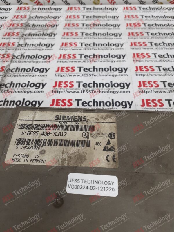 Image #2 of Repair SIEMENS 6ES5 430-7LA12 SIEMENS SIMATIC S5 C-K2H10297 in Malaysia, Singapore, Thailand, Indonesia