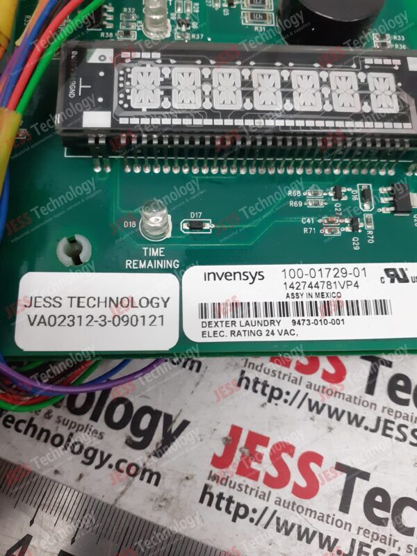Image #2 of Repair INVENSYS 100-01729-01 Pcb board 142744781VP4 in Malaysia, Singapore, Thailand, Indonesia