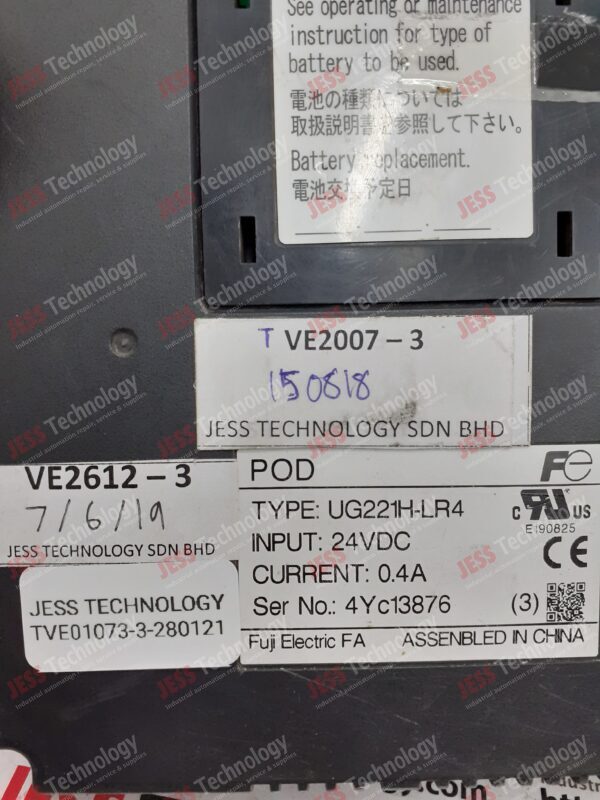 Image #1 of Repair FUJI ELECTRIC UG221H-LR4 Touch screen 4Yc13876 in Malaysia, Singapore, Thailand, Indonesia