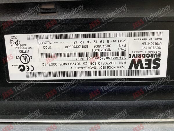 Image #3 of Repair SEW EURODRIVE MDX61B-0T SEW Mobidrive 0330388 in Malaysia, Singapore, Thailand, Indonesia