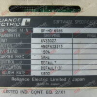 Repair RELIANCE ELECTRIC DIGITAL AC SERVO CONTROL UVZ3022 BRAND: RELIANCE ELECTRIC DIGITAL AC SERVO CONTROL, MODEL: UVZ3022, S/N: SF-HD169BB SF-HD169BB in Malaysia, Singapore, Thailand, Indonesia